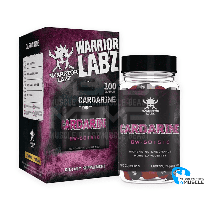 Warrior Labz Cardarine 100 cápsulas Suplementos | S4M