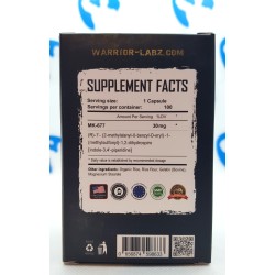 Warrior Labz Ibutamoren MK-677 30 mg 100 kapslar Kosttillskott