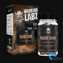 Warrior Labz RAD-140 100 gélules Suppléments | S4M