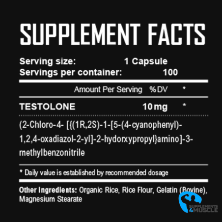 Warrior Labz RAD-140 100 gélules Suppléments | S4M