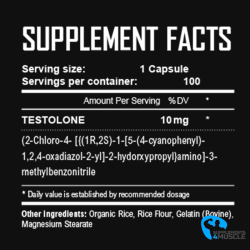 Warrior Labz RAD-140 100 caps Supplements | S4M