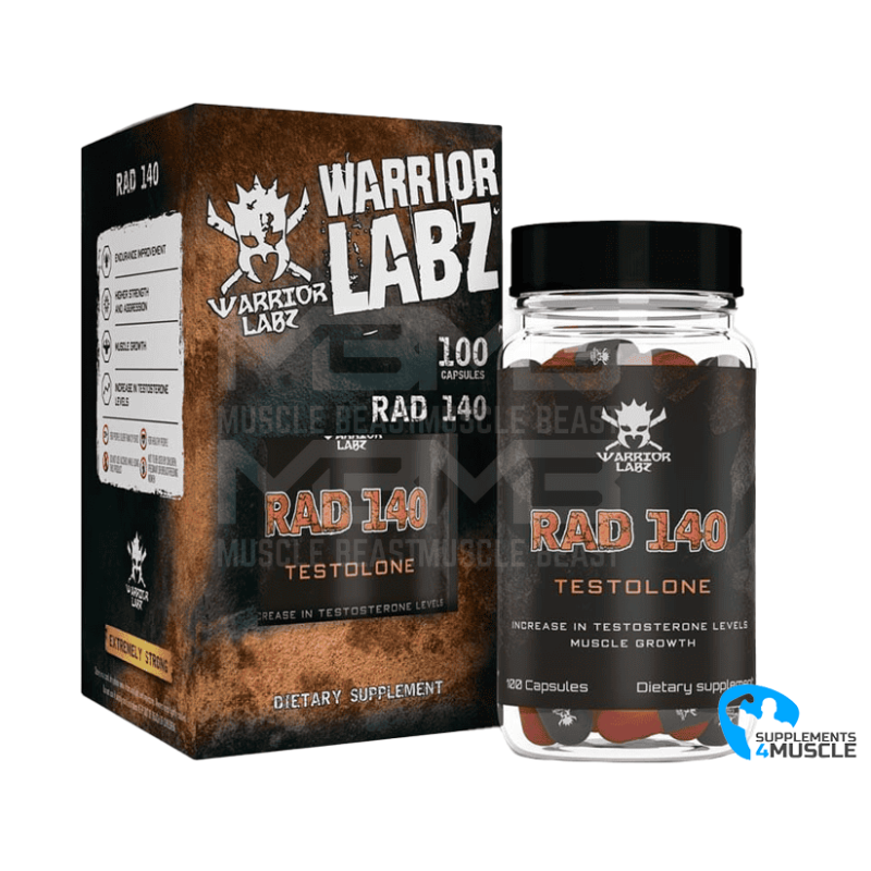 Warrior Labz RAD-140 100 gélules Suppléments | S4M