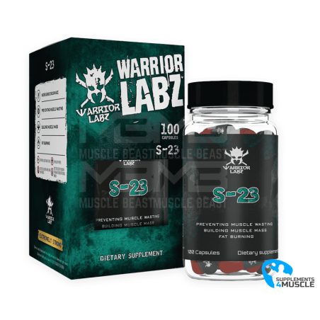 Warrior Labz S-23 100 Kapseln Nahrungsergänzungsmittel | Supplements4muscle