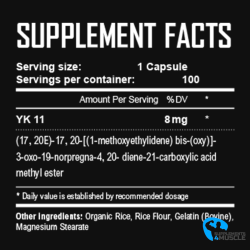 Warrior Labz YK-11 100 caps Suplementos | Supplements4muscle