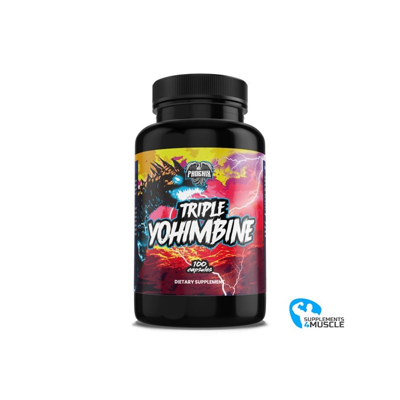 Phoenix Labs Triple Yohimbina 10 mg 100 cáps.