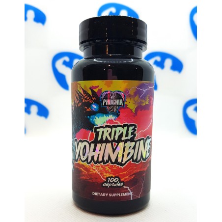 Phoenix Labs Triple Yohimbina 10 mg 100 cáps.