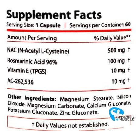 Core Labs X Accadrine AC-262 60 caps Supplements | S4M