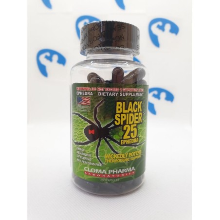 Cloma Pharma Svart spindel 25 | Kosttillskott4muscle