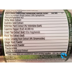 Cloma Pharma Svart spindel 25 | Kosttillskott4muscle