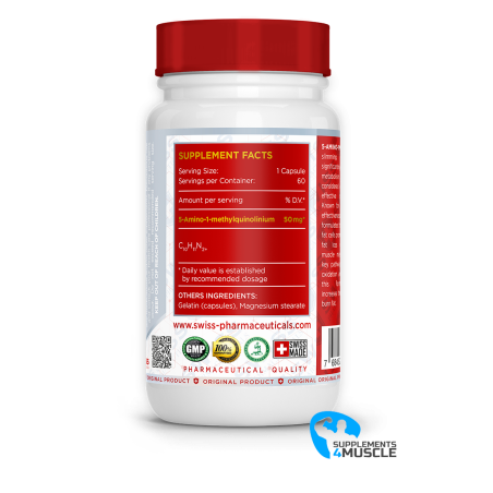 Swiss Pharmaceuticals 5-Amino-1-MQ 60 kapslar