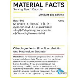 GynSyn Labs RAD-140 90 capsules
