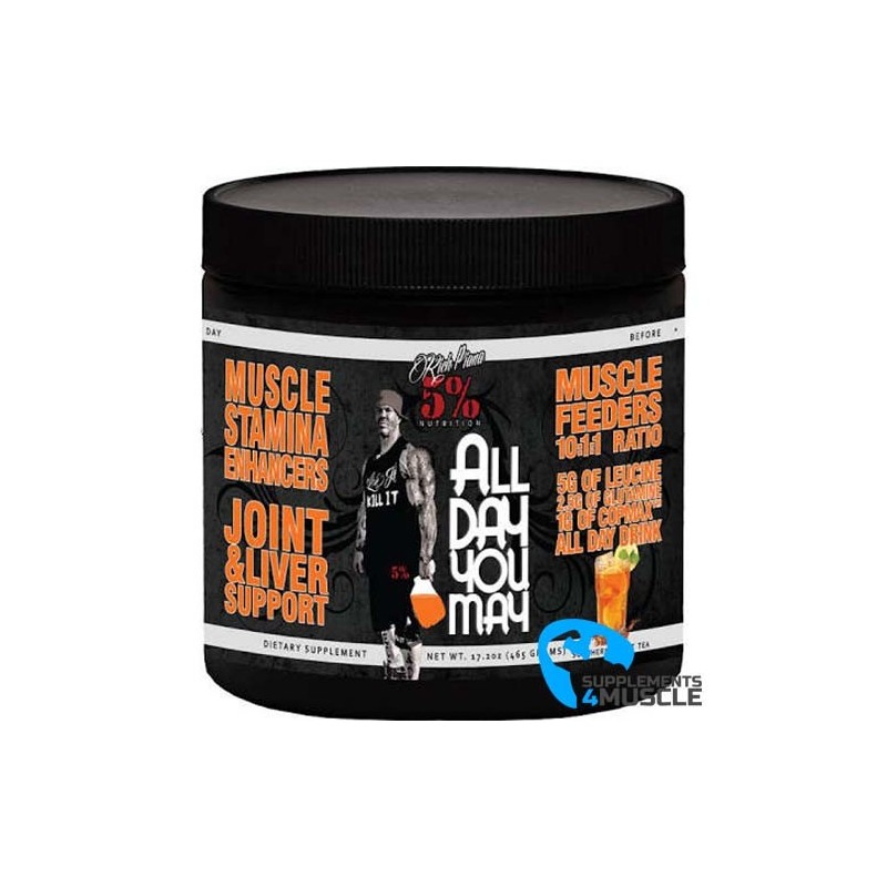 Rich Piana 5% All Day You May | Supplements4muscle