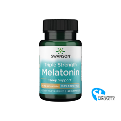 Swanson Triple Strength Melatonina 10 mg 60 cáps.