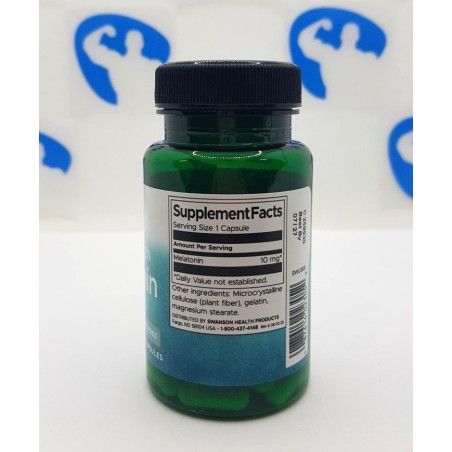 Swanson Triple Strength Melatonina 10 mg 60 cáps.