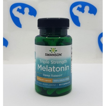 Swanson Triple Strength Melatonin 10 mg 60 caps