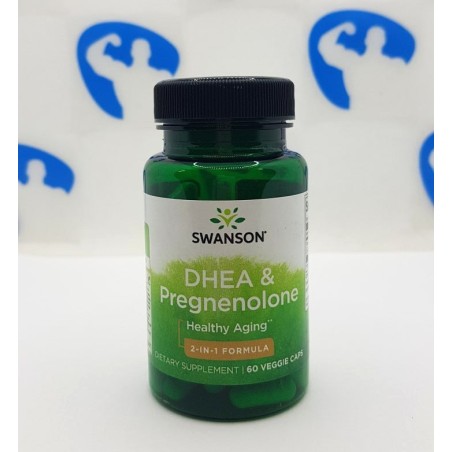 Swanson DHEA & Pregnenolone 60 caps