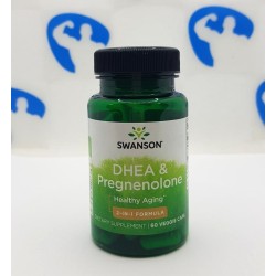 Swanson DHEA & Pregnenolone 60 caps