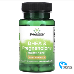 Swanson DHEA & Pregnenolone 60 caps