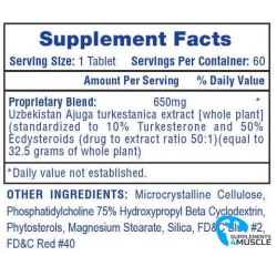 Hi-Tech Pharmaceuticals Turkesterone 650 60 kapslar