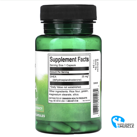 Swanson DHEA 25 mg 120 gélules