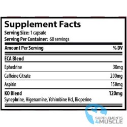 Submission Science ECA KO Integratori | Supplements4muscle