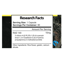 Lawless Labs Testolone RAD-140 10 mg 90 capsules