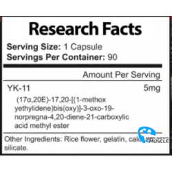 Lawless Labs Myosarm SARM YK-11 5 mg 90 capsules