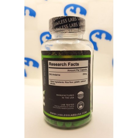 Lawless Labs Andarine 25 mg 60 capsule