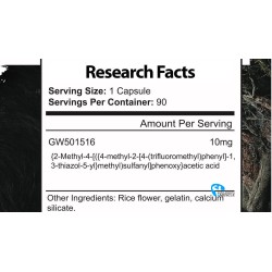 Lawless Labs Endurobol GW-501516 10 mg 90 capsules