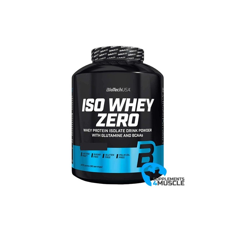 BiotechUSA Iso Whey Zero 2,27 kg | Kosttillskott4muscle