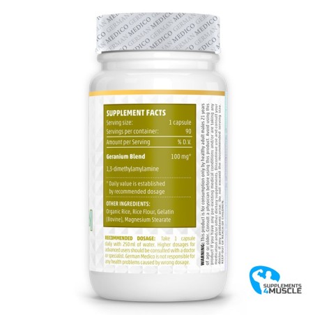 German Medico Geranium 90 Kapseln