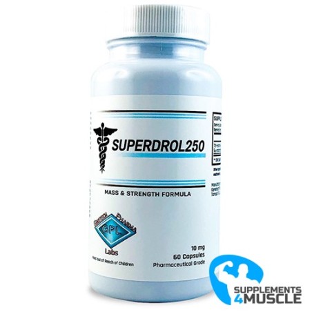 Genetech Pharma Labs Superdrol 250 Suppléments | S4M