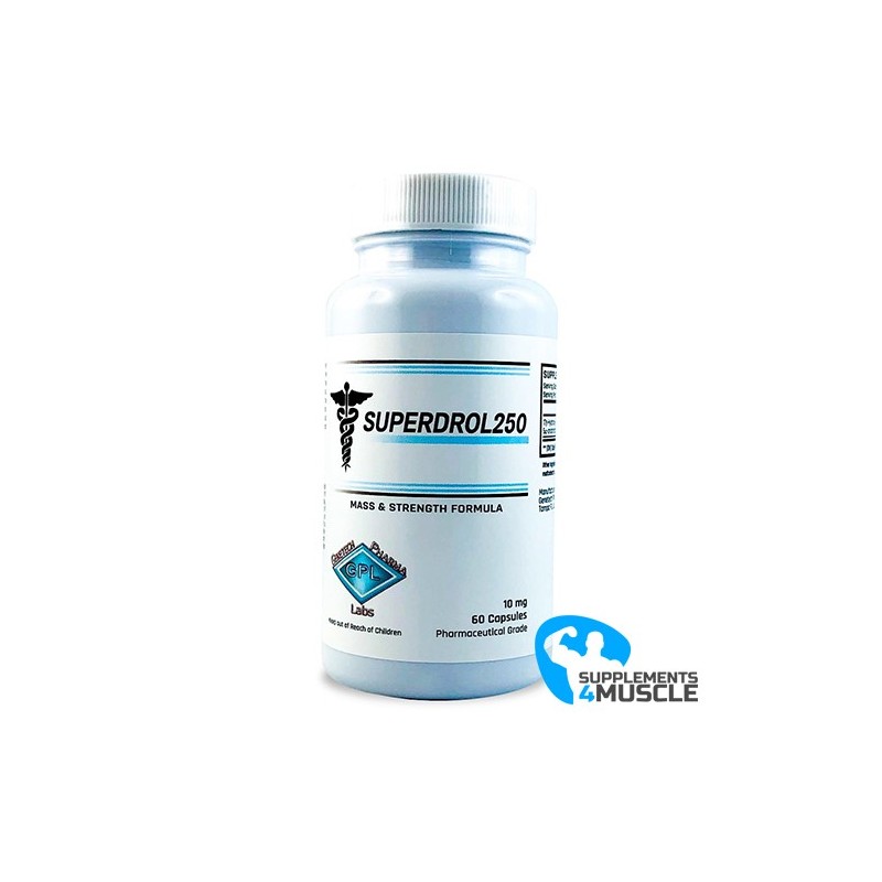 Genetech Pharma Labs Superdrol 250 Integratori | S4M