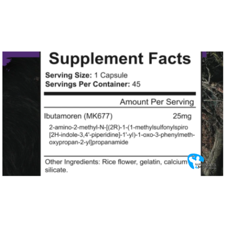 Lawless Ibuta HGH MK-677 25 mg 45 Kapseln