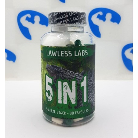 Lawless Labs 5 in 1 Godzilla Sarm Stack 90 capsules