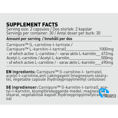 Swedish Supplements L-Citrulline Malate 250 g