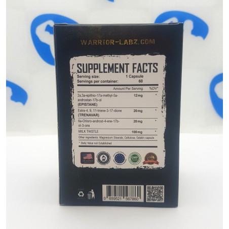 Warrior Labz Super Epi Tren 6 60 capsules