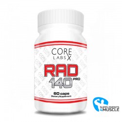 Core Labs X Rad 140 Pro 60 caps