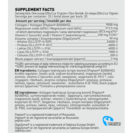 Swedish Supplements Collagen Vital 400 g