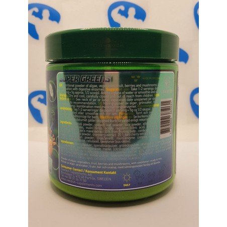 Swedish Supplements Super Greens 250 g