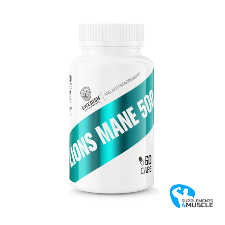 Schwedische Ergänzungen Löwenmähne 500 mg 60 Kapseln