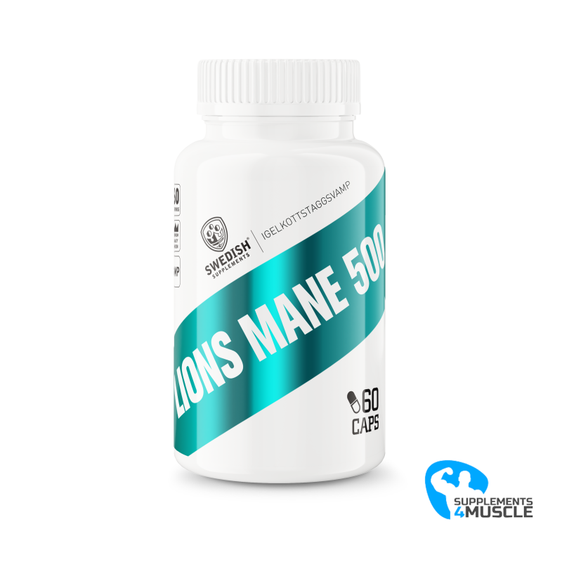Suplementos suecos Melena de león 500 mg 60 cáps. Suplementos suecos Melena de león 500 mg 60 cáps.