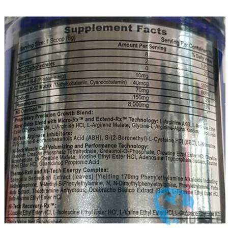 HI-TECH PHARMACEUTICALS N.O. Överbelastning - S4M - Exklusiva Hardcore-tillskott
