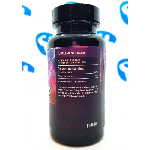 Phoenix Labs Doppel-Yohimbin 10 mg 100 Kapseln | Supplements 4 muscle