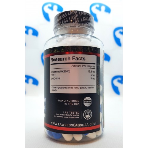 Lawless Savage Sarm Stack 90 caps Supplements | S4M | Supplements 4 muscle