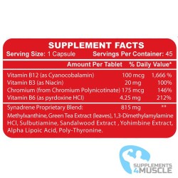 HI-TECH PHARMACEUTICALS Synadrene Nahrungsergänzungsmittel | S4M