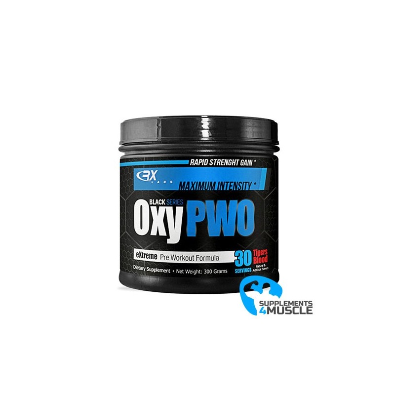 Rx Labs OxyPWO Black Series Supplementen | Supplementen4muscle