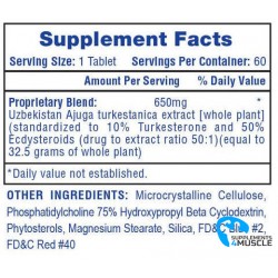 Hi-Tech Pharmaceuticals Turkesterone 650 60 caps