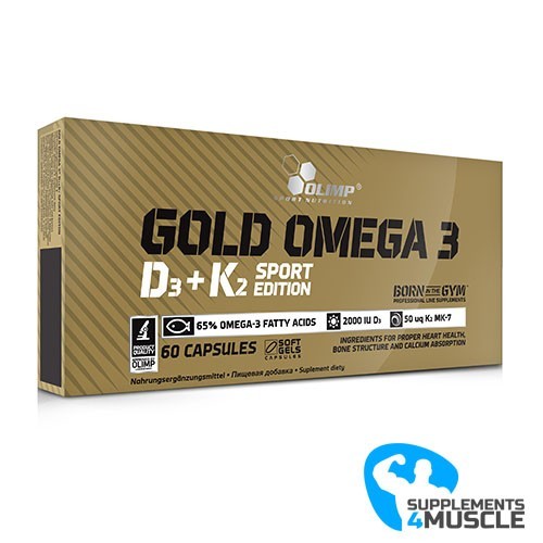 Olimp Gold Omega 3 D3 + K2 Sport Edition