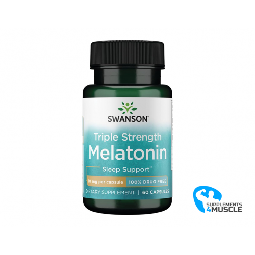 Swanson Triple Strength Melatonin 10 mg 60 caps